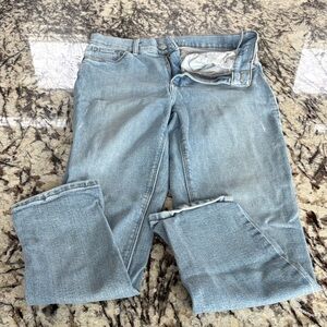 Light Blue Mom Jeans by Mott & Bow